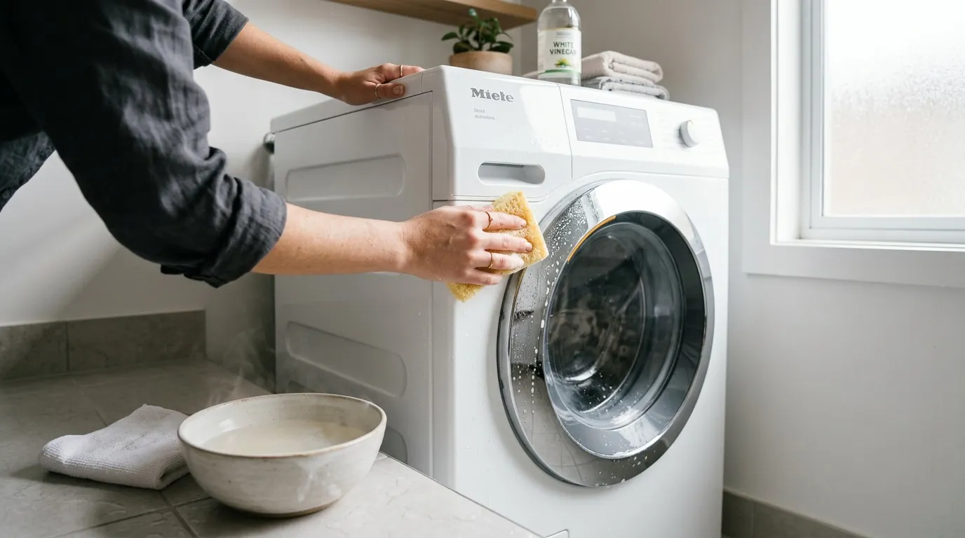 Nettoyer machine à laver : astuces vinaigre mauvaises odeurs